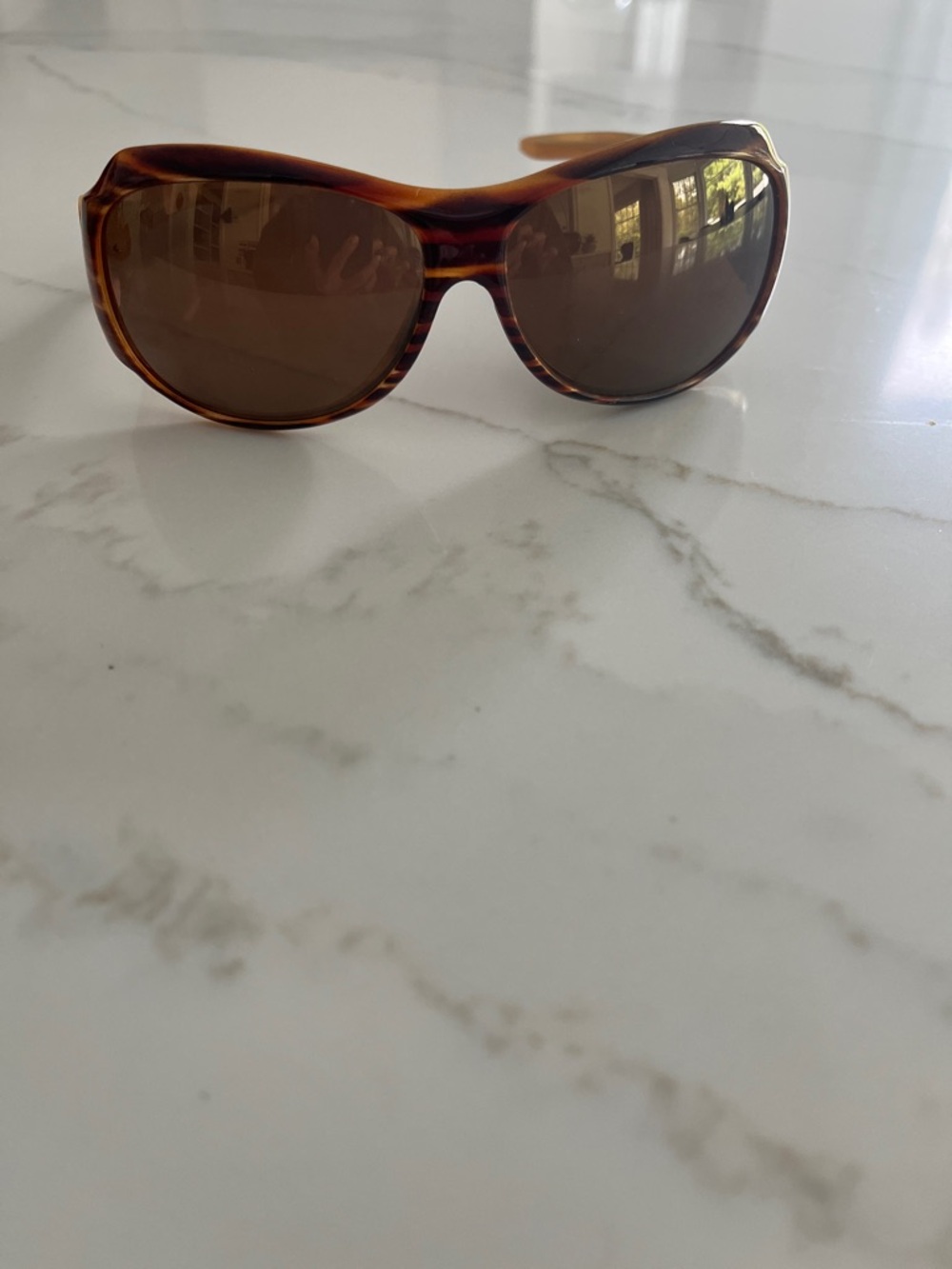 Maui Jim Tortoiseshell Sunglasses with Brown Lenses